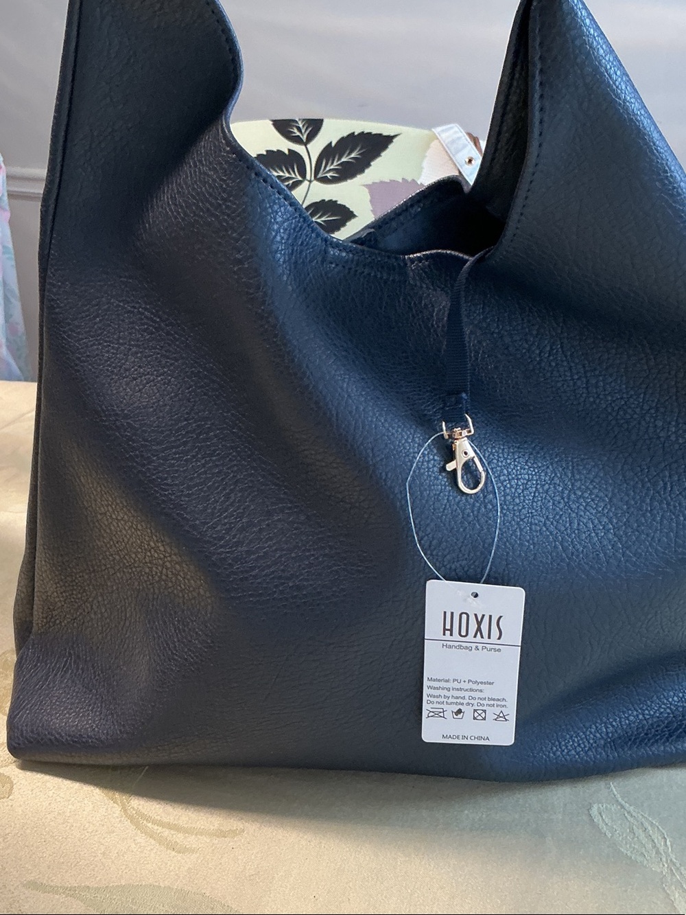HOXIS Black Women’s Shoulder Hobo Bag
